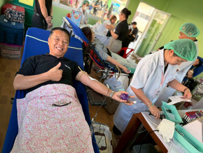 กิจกรรมบริจาคโลหิต ช่วยชีวิตเพื่อมนุษย์ พารามิเตอร์รูปภาพ 1